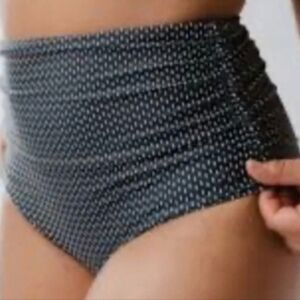 Albion High Waisted Ruched Swim Bottoms